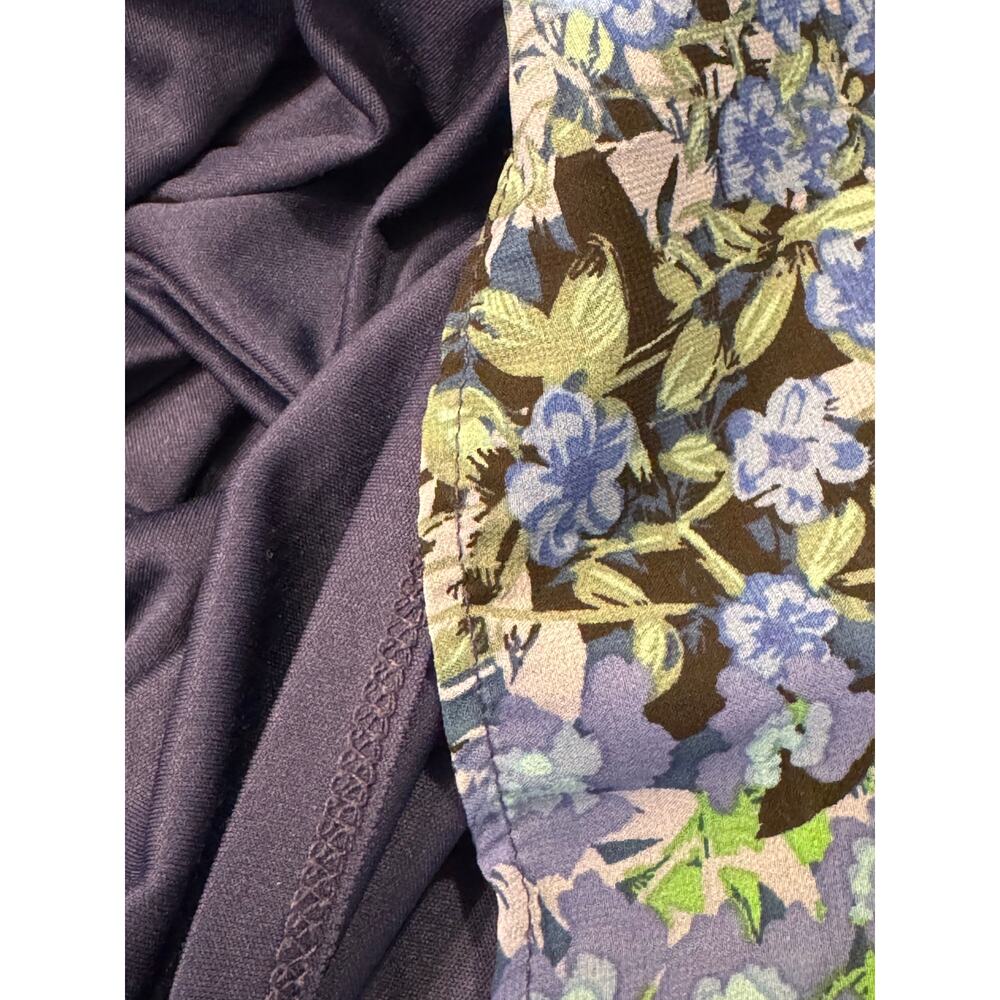 Nicole Miller Studio blue floral dress size 4 - Picture 11 of 14
